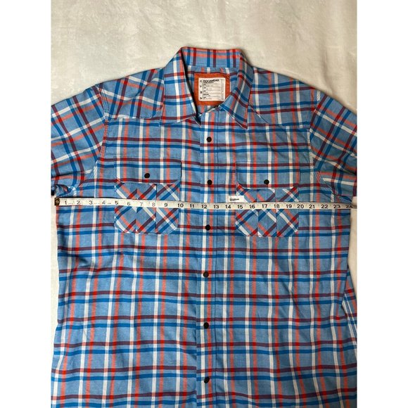 Rocawear Denim Company Short Sleeve Shirt Plaid - Picture 2 of 8